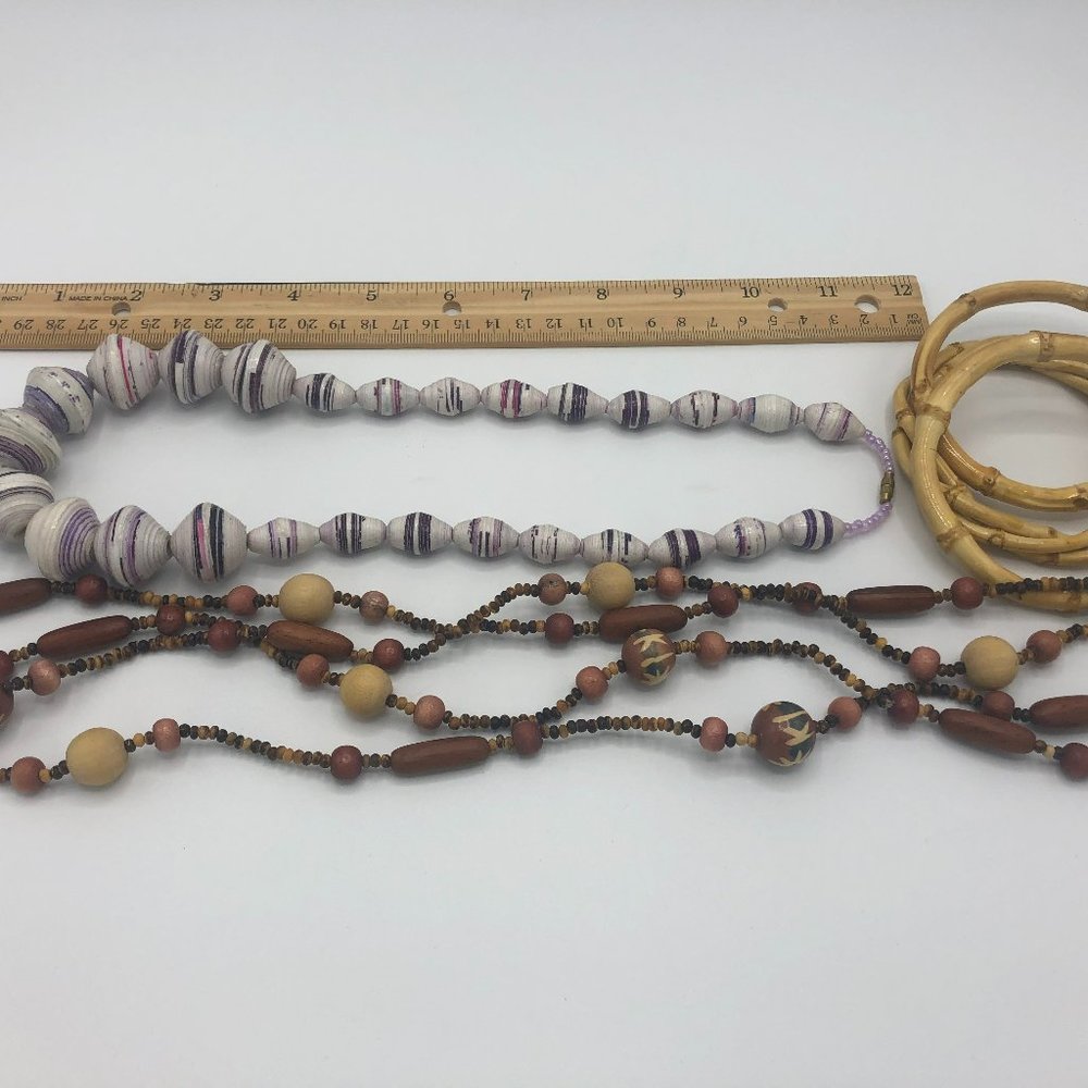 Wooden Jewelry Lot